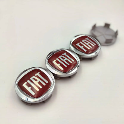 4pcs 60MM Car Wheel Hub Center Cover Emblem for FIAT 500 Ducato Panda Grande Punto Tipo Abarth Pulse Strada 600 500L Accessories