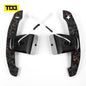 TDD Carbon Fiber Steering Wheel Magnetic Paddle Shifter for Volkswagen Golf 8 MK8 CC GTI R Car Modified Interior