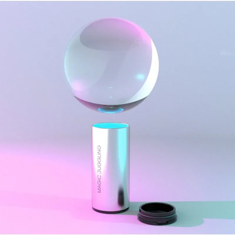 Airball+ Gimmick By Julian De Rosa Air Ball Stage Magic Trick Floating Crystal Ball Illusion Magic Show Street Magicians Props