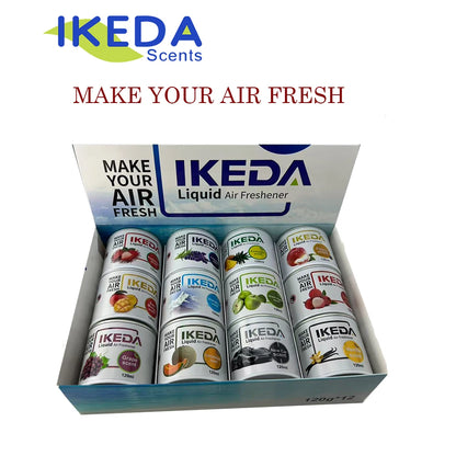 IKEDA Salo Mango Air Freshener Liquid 120ml, IKEDA Odor Eliminator, Long-Lasting Deodorizing Spray for Room & Car