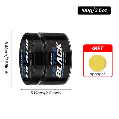 Car Plastic Restorer Cream Leather Care Anti-Aging Deep Moisturizing Restore Shine  Auto Detailing Long-Lasting YT2032