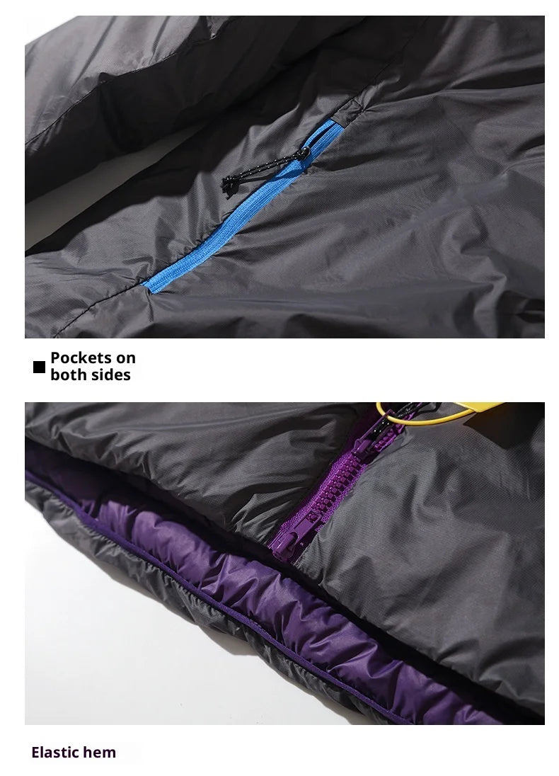 Windproof & Waterproof Winter Jacket  2025 Lightweight Abrasion-Resistant Parka with Hood Unisex Thermal Coat