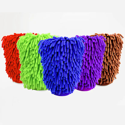 Car Wash Towels Microfiber chenille Car Cleaning Towel mitt glove Soft Drying Cloth Hemming Wash Towel Water Suction Clearner