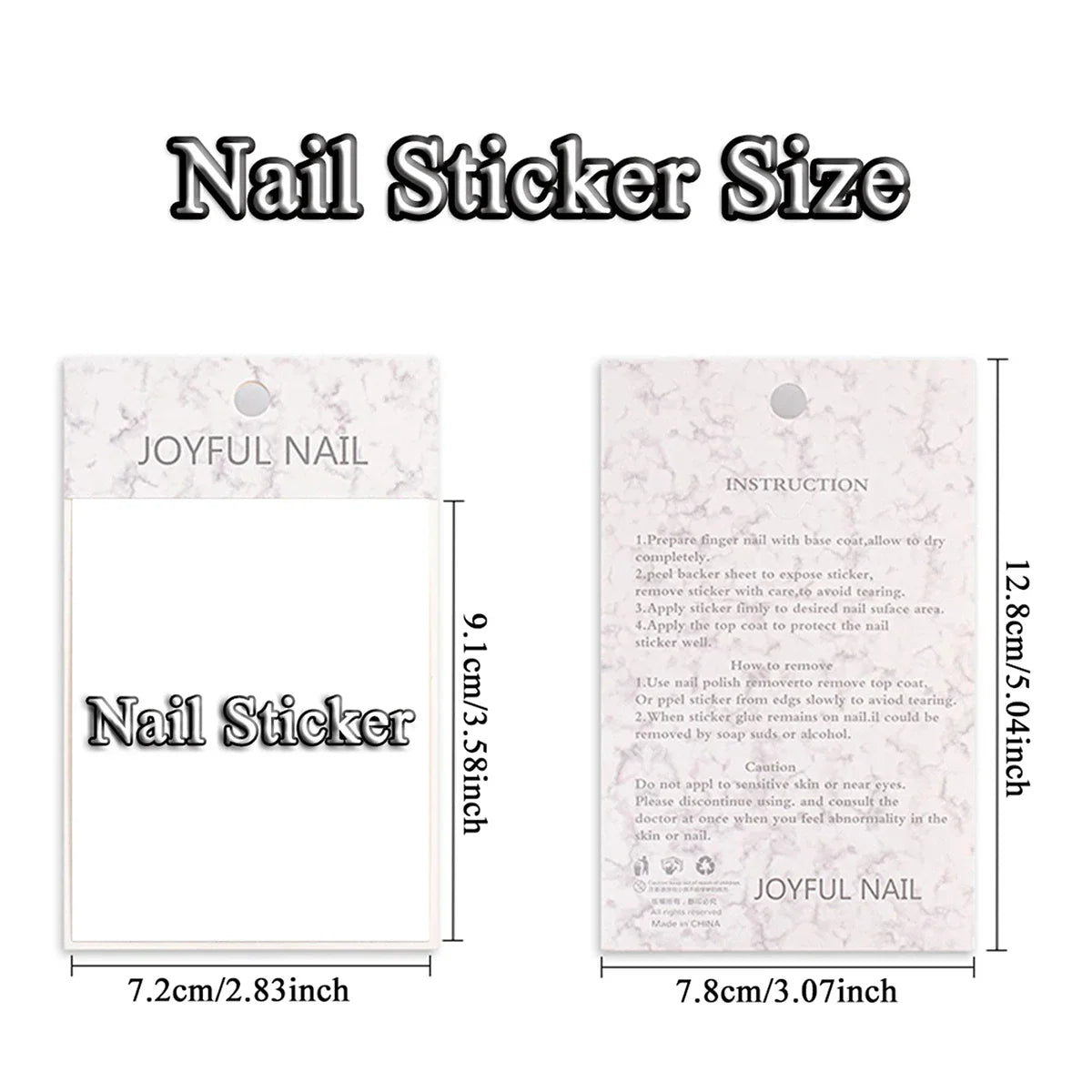 Hollow Nail Art Stickers Spray Painted Design Love Butterfly French Pattern Nail Accessories Decorative Decals