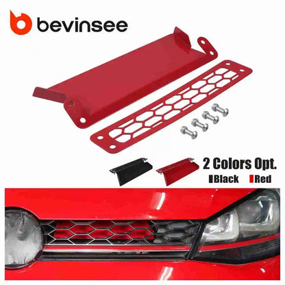 BEVINSEE Dynamic Air Intake Scoop Kit Upgrade For VW For Golf GTI/R MK7/7.5 For Golf 7 GTI R 2012-2020 For Audi S3 8V 2013-2020
