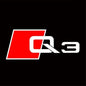 For AUDI Q3 Q5 Q7 Q8 A3 8V 8Y A5 Sportback A6 C5 C7 C8 A1 8X A4 B5 B6 B7 B8 B9 A7 A8 LED Car Door Logo Welcome Light Accessories