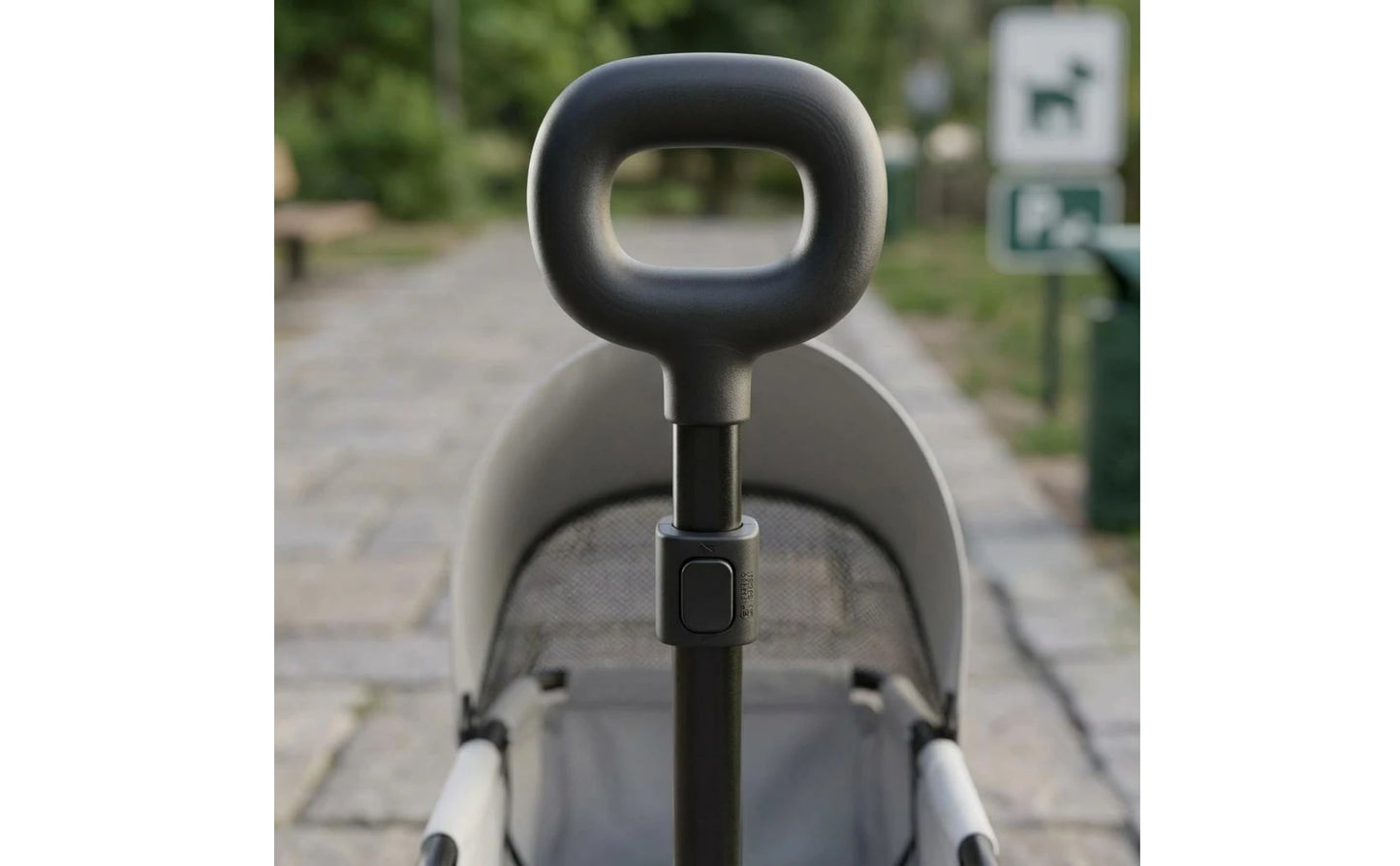 Foldable Pet Stroller 360-Degree Steering Lightweight Pet Stroller Rolling Carrier Body Transport Easy Fold