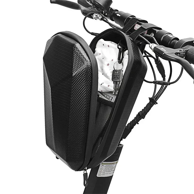 Electric Scooter Bag Storage Electric Bike Handlebar Bag Scooter Storage Bag with Large Capacity Waterproof Front Handlebar Bag