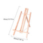Wooden Easel For Painting,20cm 24cm 30cm 40cm 50cm Height Folding Desktop Display Triangle Bracket,Art Supplies,1 Piece HJ-02