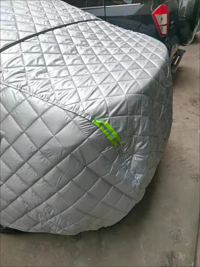 Car Covers Winter Warm Car Cover For Sun And Rain Protection Snow Hail Prevention Full Wrap Car Coats Cotton Fleece Thickened