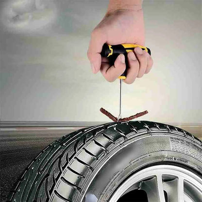 PWS Auto Tire Repair Kit Puncture Plug Tools Tyre Puncture Emergency for Universal Tire Strips Stiring Glue Repair Tool