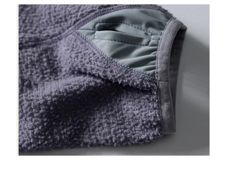 Unisex Lightweight Cloud Velvet Hooded Quick-Dry Shirt for Outdoor Sports: Classic Hood, Elastic Cuffs & Brand Logo Details