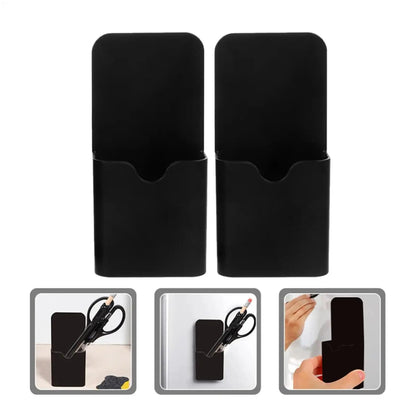 Magnet Pen Holder Magnetic Pen Cup Pencil Holder Fridge Pen Holder Storage Organizer Marker Holder For Refrigerator Cabinet