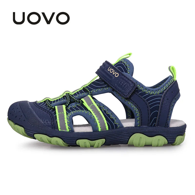 New Arrival Children Footwear Closed Toe Sandals For Little And Big Sport Kids Summer Shoes Eur Size #25-35