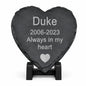 Personalized Cat Dog Memorial Plaque Custom Photo Slate Stone Pet Loss Sympathy Gift Garden Decor Remembrance Stone with Name