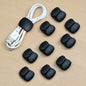 10pcs Multi-Function Cable Organizer Clips for Charging & Earphone Cords - Durable Plastic