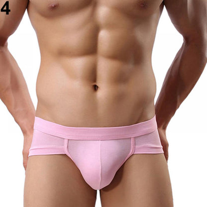 Dropshipping!Sexy Men's Trunks Underwear Boxer Briefs Shorts Bulge Pouch Comfy Soft Underpants