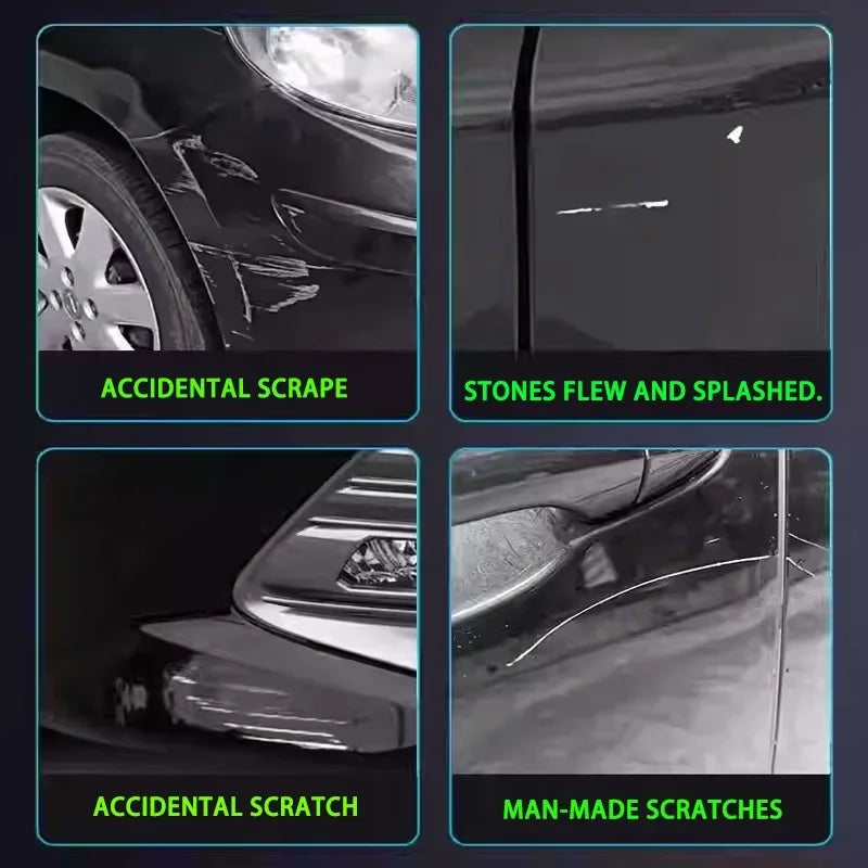 Automotive Chrome Scratch Repair Pen Metal Surface Touch‑Up Restore Coating for Car Rim Window Trim Household Metal Fixtures