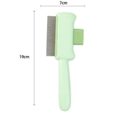 Self-Cleaning One-Button Dog Comb Pet Hair Remover Cat Brush Massage Grooming Combs for Dogs And Pets
