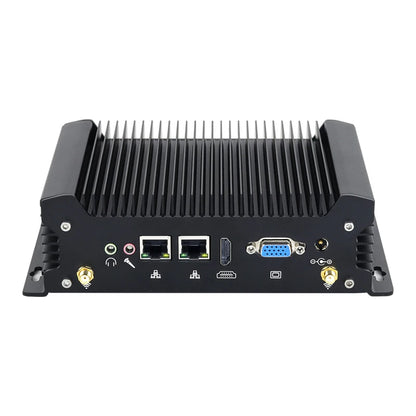 XCY Fanless IoT Industrial Mini PC Intel Core I5-1335U 2x COM RS232 2x LAN 8x USB WiFi SIM 4G LTE Windows 10/11 Linux PXE WOL