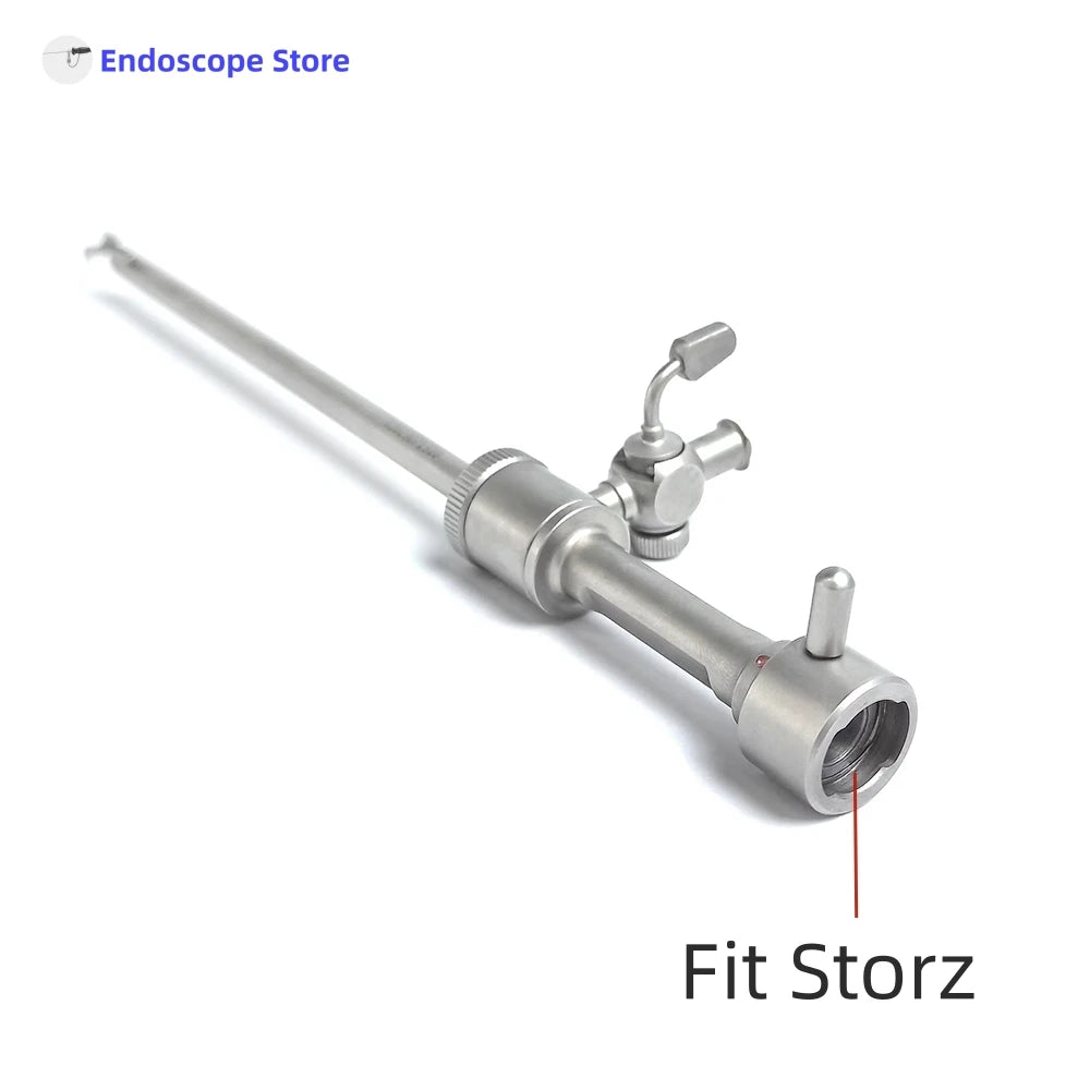 Medical Brow Lift Surgery(Upturned) Rigid Endoscope Sheath with Hole 4mmx175mm 30 degree Beauty Hospital Veterinary