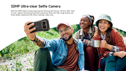 Ulefone Armor 27T 4G 10600mAh Rugged Phone Android 15 Smartphone 24GB +256GB  6.78"FHD+ 120Hz 64MP Night Vision Camera NFC