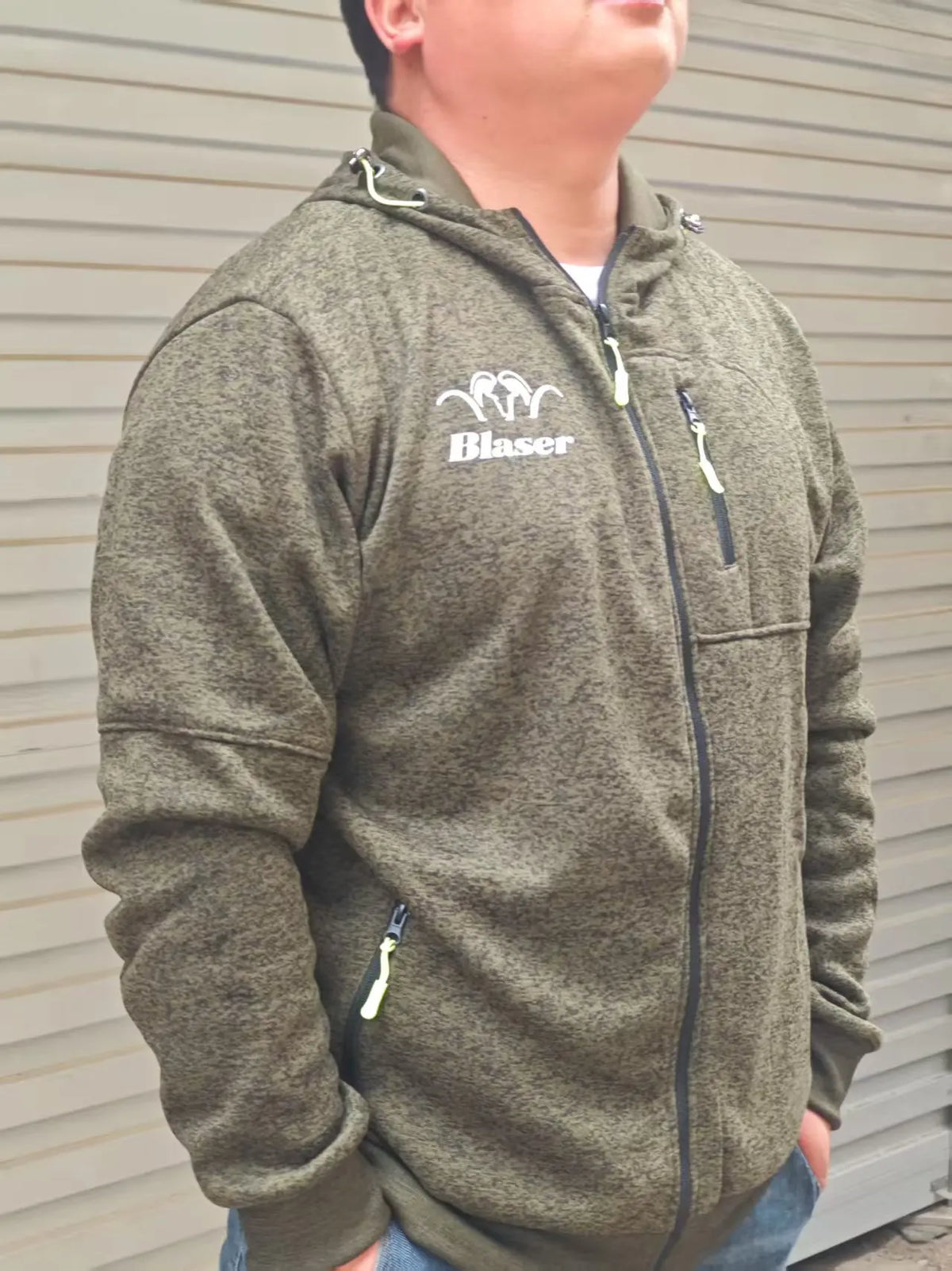 Hunting BENELLI Gun Firearms Logo Men's Sweater Cardigan Hooded Zipper Pocket Jacquard Hoodies Jacket Sports Outdoor Sweatshirts