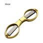 Portable Stationery Folding Scissors Stainless Steel Fishing Line Cutter Multi-functional Needle and Thread Scissors