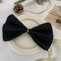 6pcs Cloth Napkins 30X45CM Orange Cotton Polyester Blend Kitchen Washable Dinner Reusable Napkins Wedding Party Table Decoration