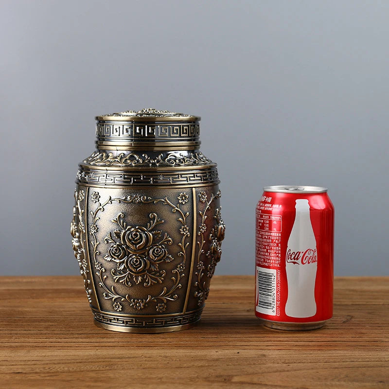 Metal Cremation Urns for Human Ashes, Coffin Box, Pet Memorial, Keepsake Urns, Small Animal Urn, Funeral