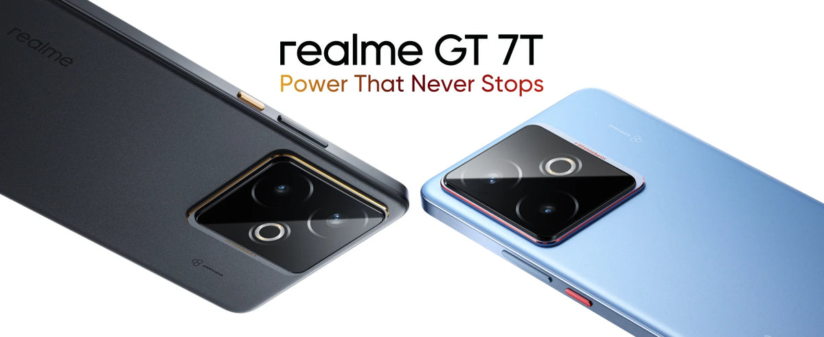 realme GT 7T Smartphone 5G MediaTek 8400-MAX 7000mAh Titan Battery 120W Ultra Charge 6.8'' 120Hz Display EU Version NFC