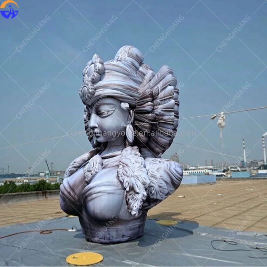 Giant Inflatable Goddess Sculpture Model, Stage & Outdoor Ornament for Party, Event and Shopping Mall Decoration