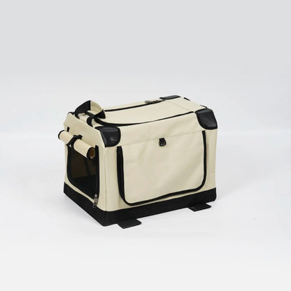 Large Wheel Breathable Pet Rolling Carrier Large Capacity Travel Bag For Two Cats Dogs Portable Car Pet Stroller