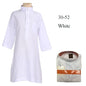 New Islamic Kaftan Children Jubba Thobe Muslim Boys Abaya Kids Burqas White Arab Stand Collar Long Sleeved Robe Muslim Fashion