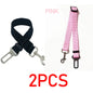 New Dog Car Belt Cat Car Seat Belt Pet Seat Vehicle Dog Harness Lead Clip Safety Lever Traction Dog Collars GXQ05