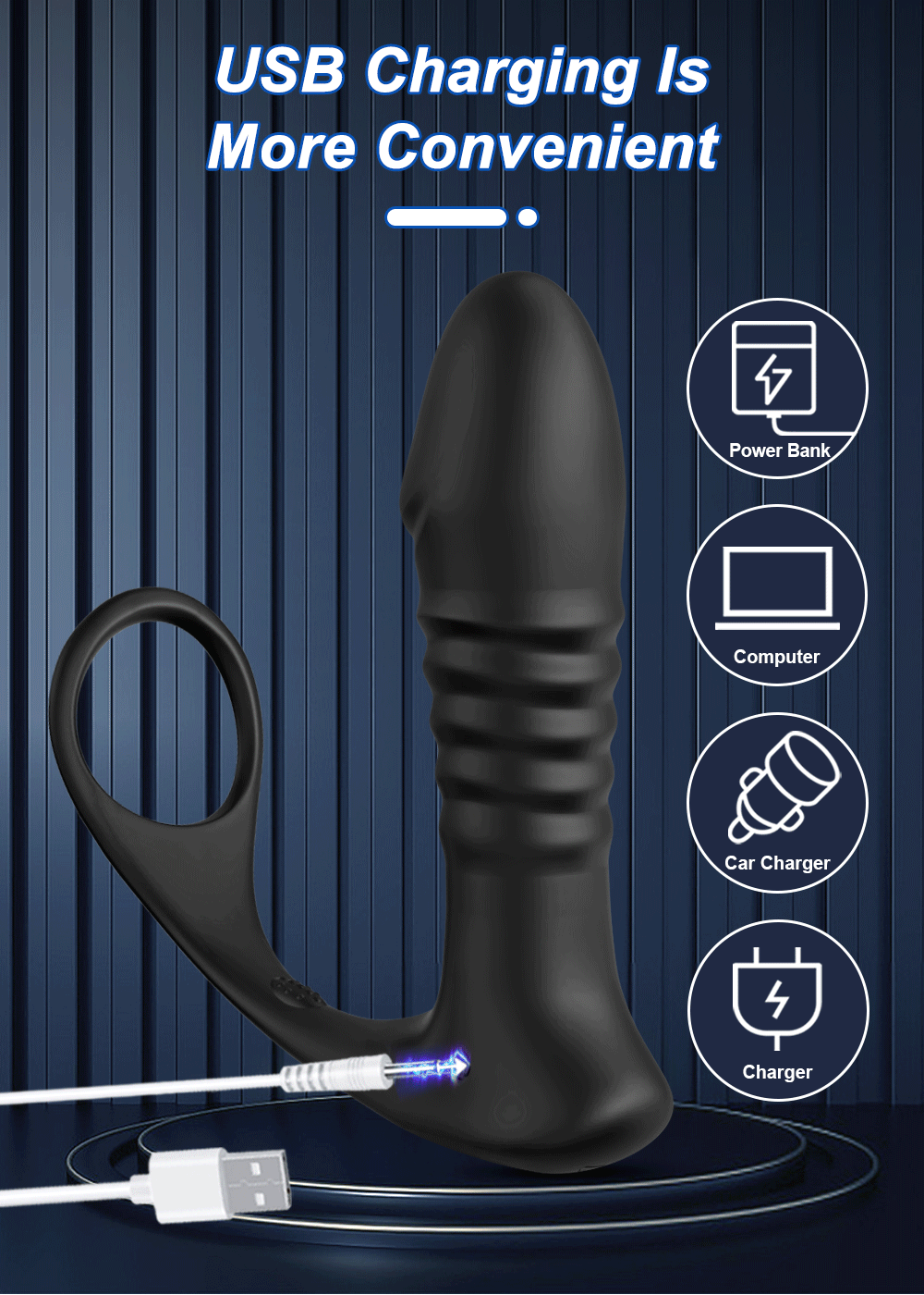 Telescopic Prostate Massager Vibrator Men APP Control Butt Plug Anal Vibrating Wireless Bluetooth Remote Dildo Sex Toy for Women