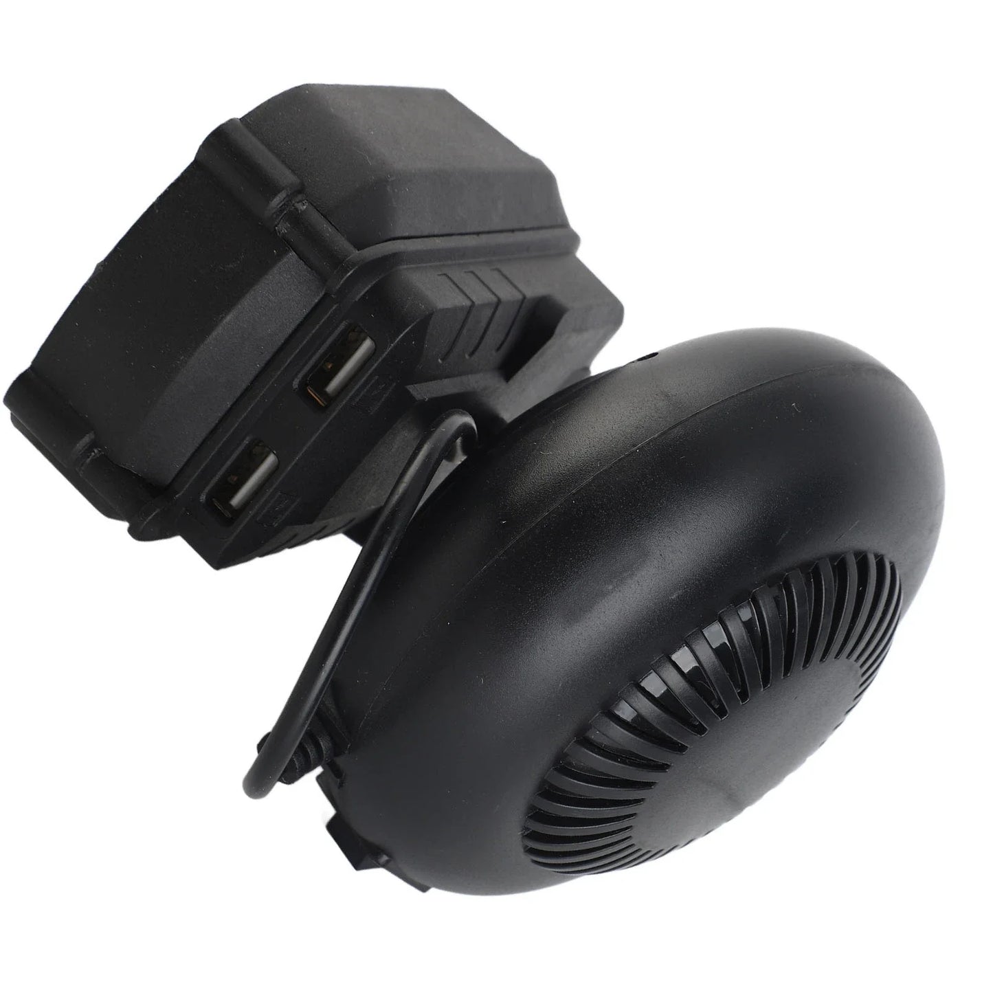Electric Heater Fan Electric Portable 2 Gear  Space Heater 18V Battery Powered 170W for Workshop