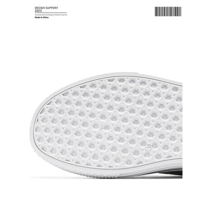 Canvas shoes four seasons men's casual shoes students flat shoes fashion soft-sole outdoor walking shoes youth Joker board shoes