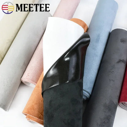 20x30-100*143cm Synthetic Leather Self-adhesive Fabric Suede Adhesive Fabrics By Meter Car Interior Door Velvet Cloth DIY Trims