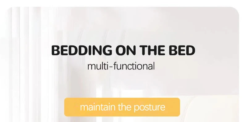 Relax Cush Pillow 2025 New Ergonomic Pillow Supports Posture in Any Position Unique Curved Design Suitable for Massage,Reading