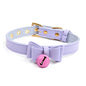 6 Colors Sexy PU Leather Bowknot Necklace Collar With Bell Bdsm Cosplay Slave For Women Bondage Gothic Choker Exotic Accessories