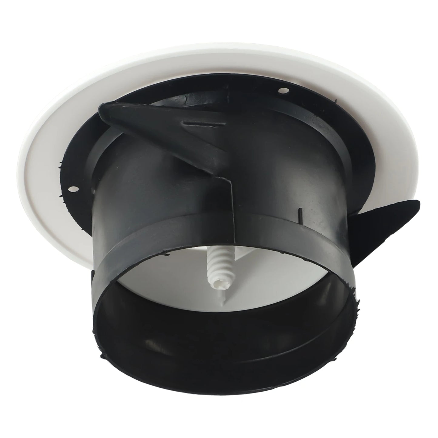 Exhaust Hood ABS Air Vent Extract Valve Grille Round Diffuser Ducting Ventilation Cover Air Volume Cooling Vent 75mm 100mm 125mm