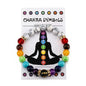 Fashionable Colorful Women's Bracelet Natural Volcanic Stone Elastic Beaded Bracelet Men's and Women's Meditation Yoga Bracelet