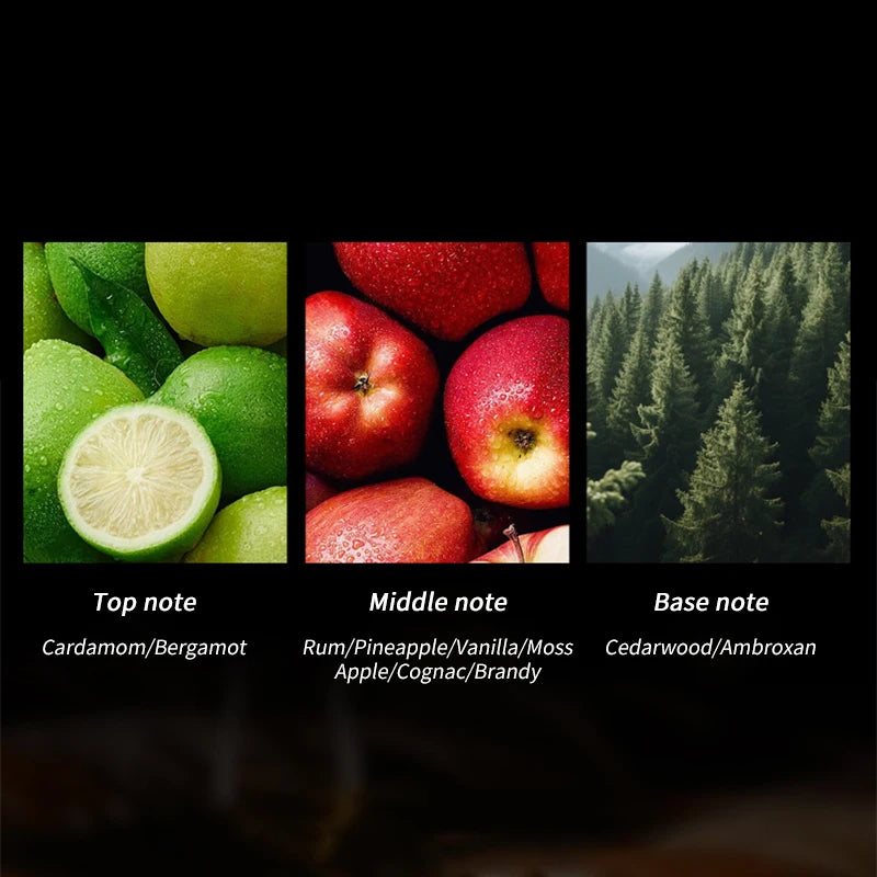 Luxury Angels Share Apple Brandy Unisex Perfume,Eau De Parfum,Fruity Scent Body Spray,Sandalwood/Musk/Sandalwood Light Fragrance