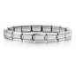 GEMOSA 9mm Width Italian Charm Bracelet Fashion Stainless Steel Bangle Elastic Link Chain High Quality Factory DIY
