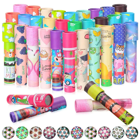Rotating Kaleidoscope Toy Kaleidoscopes Rotation Adjustable Fancy Colored World Interactive Logical Kaleidoscope for Kids