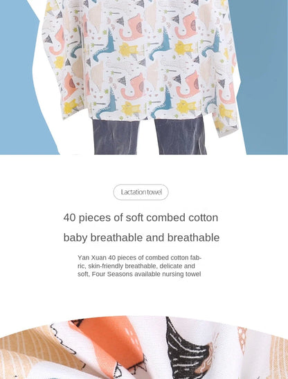 Multifunction Baby Breastfeeding Nursing Covers Towel Blanket Adjustable Privacy Apron Outdoors Cloth Mosquito Net  Stroller