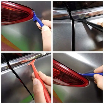 Auto Vinyl Wrap Tools Kit Vinyl Tinting Kit  Car Window Tinting Film Installation Felt Squeegee Wrapping Spatula Covering Tools