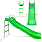 HyperMotion Large Garden Slide With Ladder Water Slide For Children Outdoor Garden Toy 3 + Stable Design