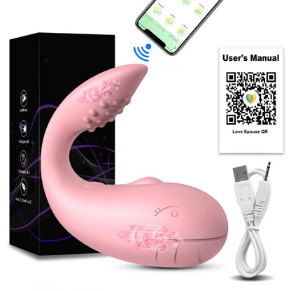 Wireless Bluetooth APP Vibrator Egg for Women Clit Clitoris Stimulator Wearable G Spot Vibrating Female Love Egg Adult Sex Toys